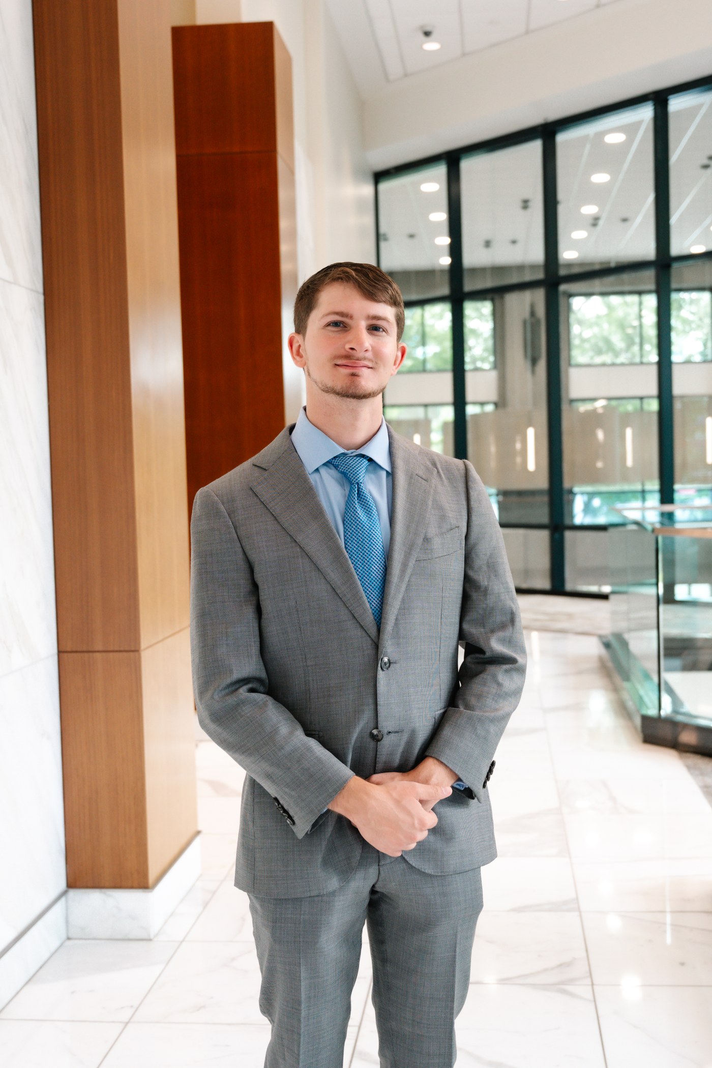 Perry Luzier, founder of Luzran, at One Atlantic Center in Atlanta